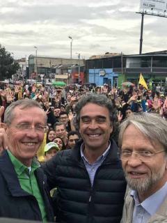 Antonio Navarro Wolff, Sergio Fajardo y Antanas Mockus
