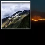 Montañas de Quetame, Cundinamarca / Incendio forestal en Quetame, Cundinamarca