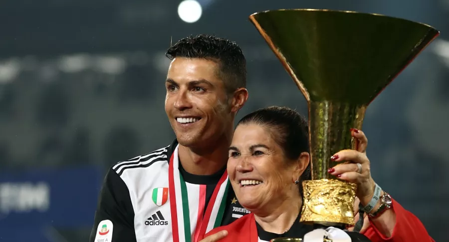 Cristiano Ronaldo y su madre, Dolores Aveiro