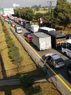 Imagen de Referencia de un trancón