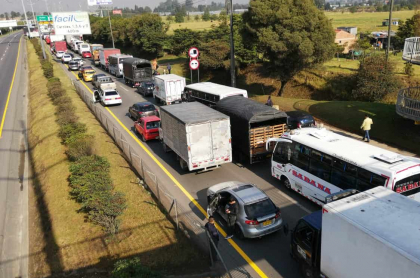 Imagen de Referencia de un trancón