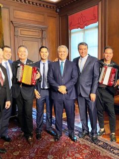 Iván Duque y Vallenato