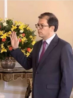 Iván Duque y el fiscal Francisco Barbosa