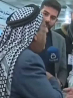 Hombre muere durante entrevista.