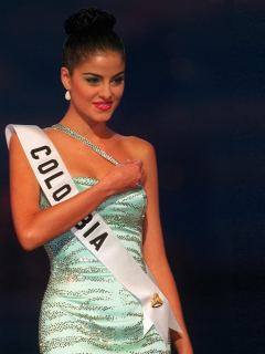Catalina Acosta, exreina.