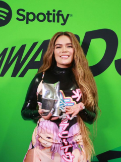 Karol G y J Balvin, en los Spotify Awards