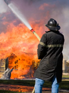 Imagen ilustrativa de nota sobre una abuela que murió junto a sus tres nietos en medio de voraz incendio en Texas (Estados Unidos).
