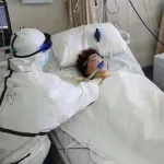 Paciente de coronavirus en China