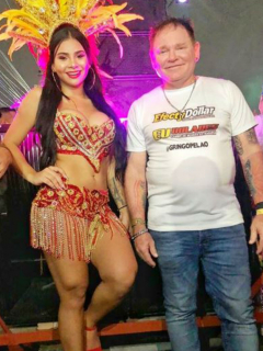 Paola Ariza y Brian Harrington