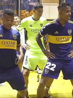 Frank Fabra y Sebastián Villa