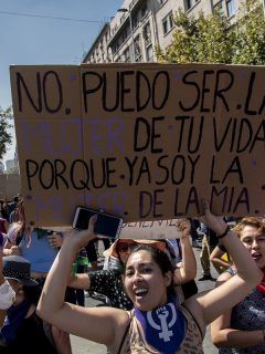 Manifestaciones feministas en Chile
