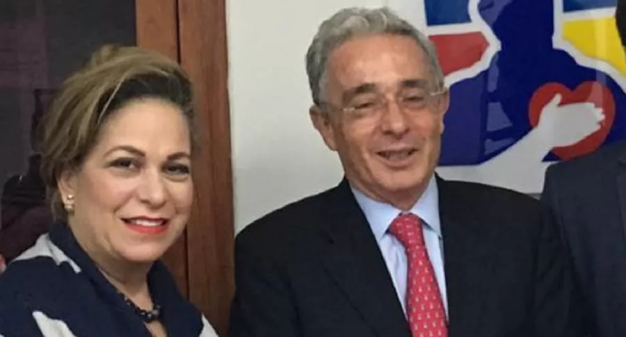 Maria Claudia Daza Castro y Álvaro Uribe Vélez