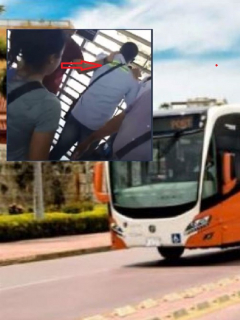 Hombre eyacula sobre joven en bus de Transcaribe