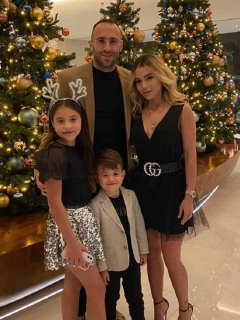 Así celebró David Ospina el cumpleaños de su hija.