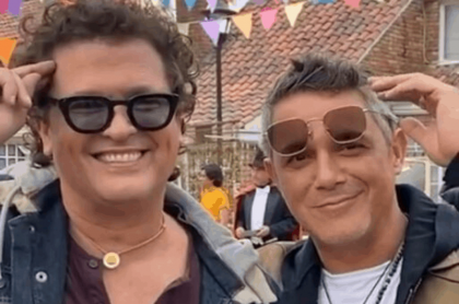 Carlos Vives y Alejandro Sanz