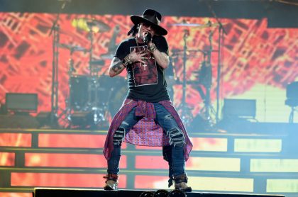 Axl Rose, vocalista de Guns N' Roses