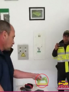 Policía impone comparendo a veterinario por una navaja