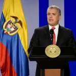 Imagen del presidente de Colombia, Iván Duque