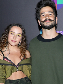 Evaluna Montaner y Camilo Echeverry, cantantes y esposos.