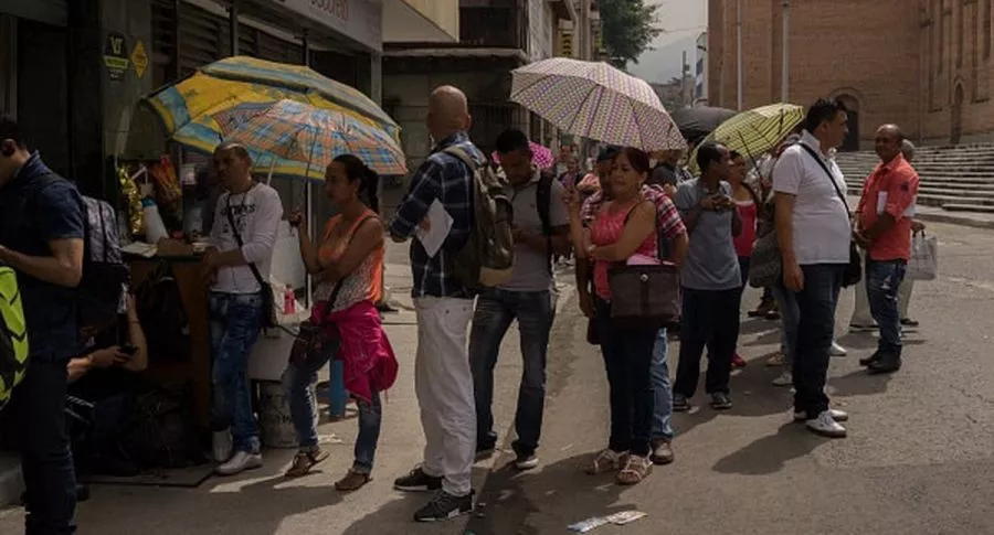 Desempleo en Colombia- imagen de referencia.