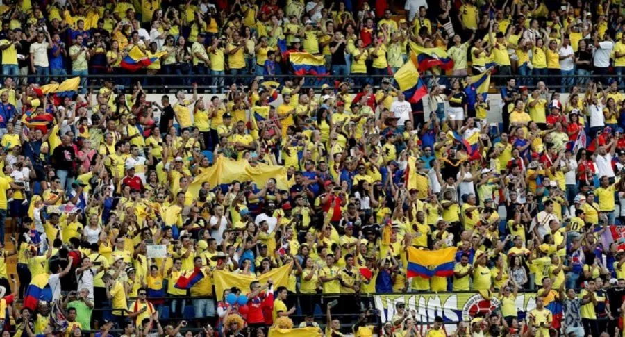 Hinchas Selección Colombia
