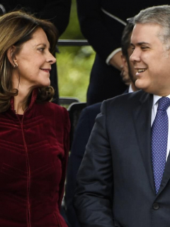 Iván Duque y Marta Lucía Ramírez