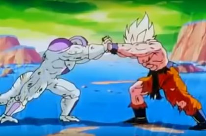 Goku y Freezer se unieron en la dura batalla contra el COVID-19