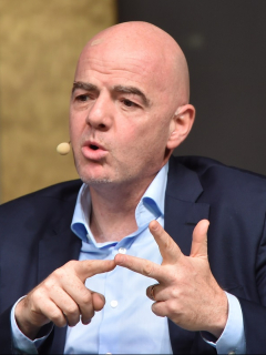 Gianni Infantino habla de cambios en el fútbol después del coronavirus
