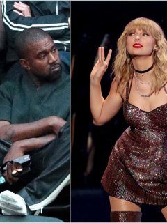Kim Kardashian y Kanye West / Taylor Swift