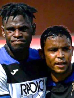 Duván Zapata y Luis Fernando Muriel