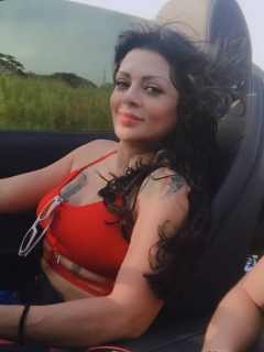 Marbelle, cantante, con su hija Rafaella.