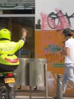 Personas violan cuarentena en Bogotá