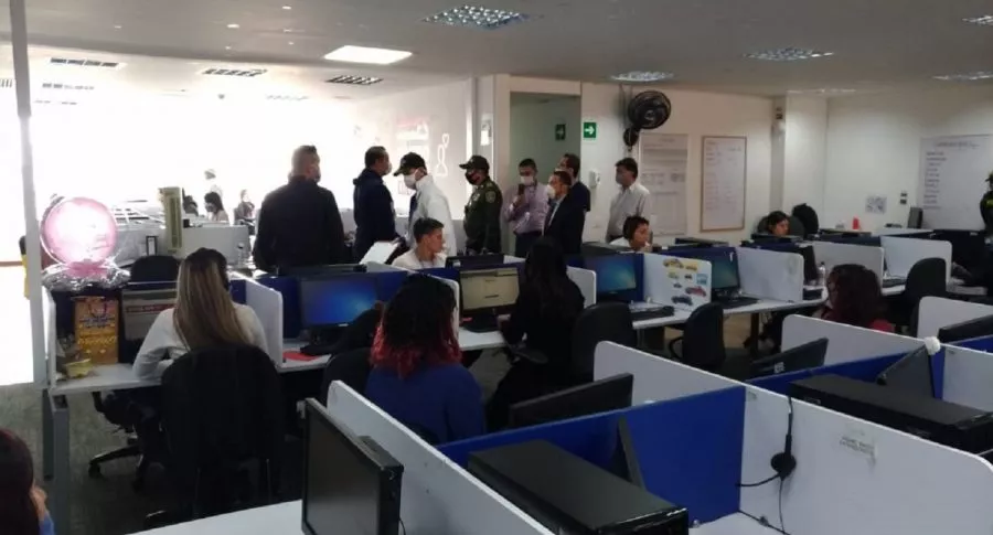 Cierran 5 call center en Bogotá