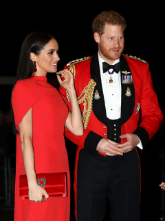 Meghan Markle y el príncipe Harry