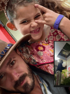 Tatán Mejía y su hija 'Guada'