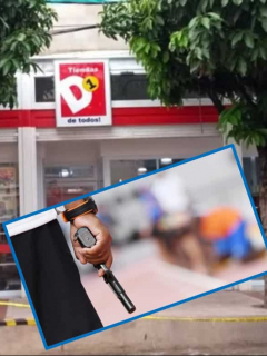 Ladrones se metieron a un D1 en plena cuarentena
