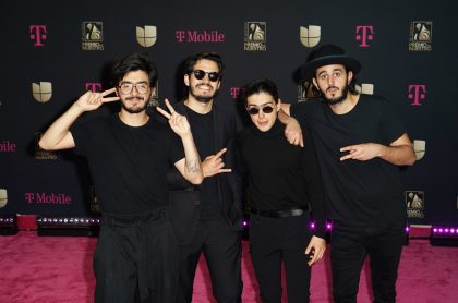 Simón Vargas, Juan Pablo Villamil, Martín Vargas y Juan Pablo Isaza, de Morat