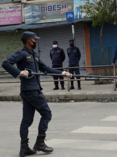 Gancho en Nepal