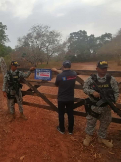 Finca incautada por la Fiscalía