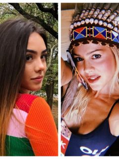 Mariana Correo y su mamá, Natalia París