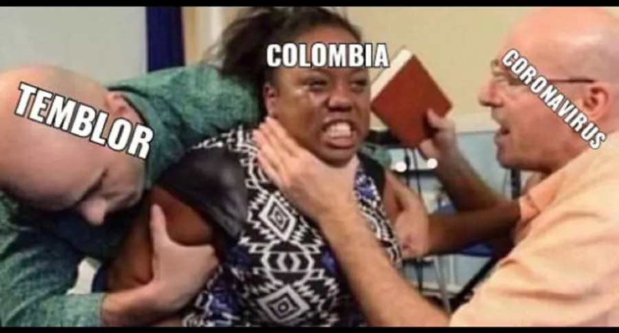 Memes temblor 1 de abril en Colombia