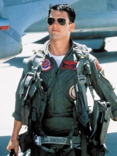 Tom Cruise en 'Top Gun' (1986)