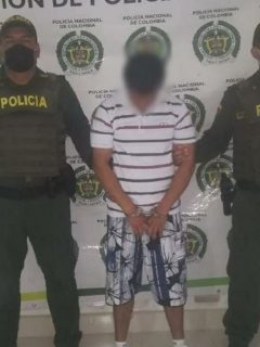 Hombre capturado por violencia intrafamiliar