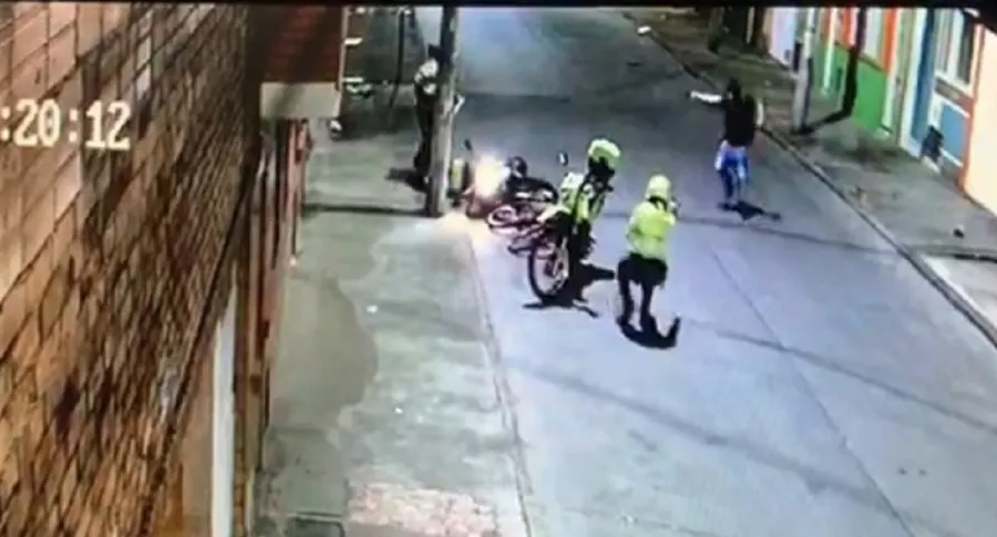 Video de ataque a policías