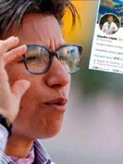 Cuenta falsa de Twitter parodia a Claudia López