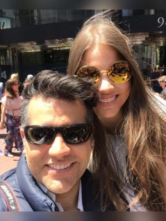 Carlos Calero y Sofía Calero