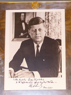 Retrato de John Fitzgerald Kennedy (JFK)