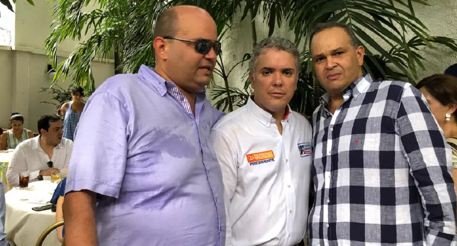 'Goyo' Hernández, Iván Duque y 'Ñeñe' Hernández