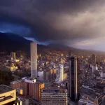 Atardecer en Bogotá, Colombia