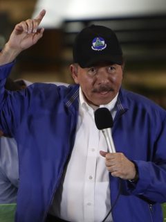 Daniel Ortega, presidente de Nicaragua.